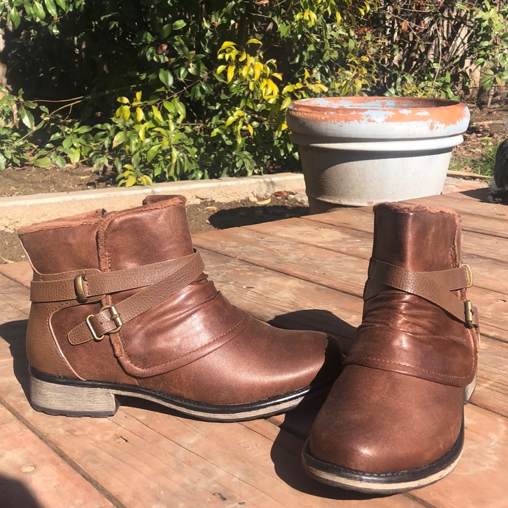 Brand New Brown Ankle Boots